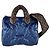 Speedy Borsa a tracolla Louis Vuitton in nylon blu e marrone