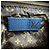 Speedy Borsa a tracolla Louis Vuitton in nylon blu e marrone - vista 12