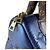 Speedy Borsa a tracolla Louis Vuitton in nylon blu e marrone - vista 6