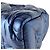 Speedy Borsa a tracolla Louis Vuitton in nylon blu e marrone - vista 7
