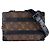 Borsa a tracolla Louis Vuitton in Monogram Macassar Marrone Nero Monogramma