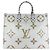 Borsa Louis Vuitton Monogram Giant OnTheGo GM Bianco Beige Cachi