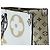 Borsa Louis Vuitton Monogram Giant OnTheGo GM Bianco Beige Cachi - vista 5