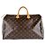 Borsa Boston Louis Vuitton Speedy 40 Monogram Canvas Marrone Monogramma - vista 3