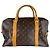 Bolsa Boston Louis Vuitton Monogram Marrom Monograma