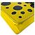 Borsa a tracolla in pelle Epi Louis Vuitton Nero Giallo - vista 8