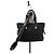 Borsa tote Prada in nylon Saffiano Nero - vista 11