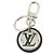 Portachiavi Louis Vuitton LV Circle Nero Argento - vista 2