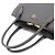 Borsa 2-Way in pelle grigia Prada Marrone - vista 7