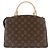 Bolsa Louis Vuitton Petit Palais PM Monogram Marrom Monograma - vista 4
