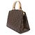 Bolsa Louis Vuitton Petit Palais PM Monogram Marrom Monograma - vista 5