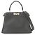Bolso Fendi Selleria Peekaboo Regular Castaño - vista 2