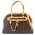 Borsa Louis Vuitton Evermore PM Monogram Marrone Monogramma