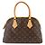 Borsa Louis Vuitton Evermore PM Monogram Marrone Monogramma - vista 4