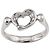 Tiffany & Co. Herzring aus Platin - Ansicht 3