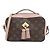 Borsa a tracolla Louis Vuitton Monogram Saint-Onge Marrone Rosa