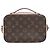 Borsa a tracolla Louis Vuitton Monogram Saint-Onge Marrone Rosa - vista 2