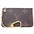 Louis Vuitton Monogram Giant Pochette Cle XL Marrone