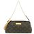 Borsa a tracolla Louis Vuitton Monogram Eva Marrone