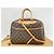 Borsa a tracolla Louis Vuitton Deauville in Brown Marrone - vista 14