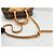 Borsa a tracolla Louis Vuitton Deauville in Brown Marrone - vista 9