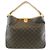 Borsa a tracolla Louis Vuitton Monogram Delightful MM Marrone
