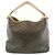 Borsa a tracolla Louis Vuitton Monogram Delightful MM Marrone - vista 2