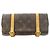 Borsa a vita Louis Vuitton Monogram Pochette Marelle Marrone