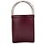 Borsa Cartier Trinity in rosso vino Bordò - vista 2