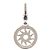 Bulgari Pendente Bvlgari Tondo Sun Charm in oro bianco D'oro - vista 2