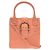 Borsa in pelle rosa Salvatore Ferragamo