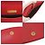 Borsa a tracolla Cartier Must de Leather Red Rosso - vista 8