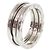 Bulgari Bvlgari B.zero1 Ring 2-Band aus Weißgold Golden