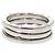 Bulgari Bvlgari B.zero1 Ring 2-Band aus Weißgold Golden - Ansicht 7