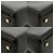 Borsa a mano in pelle 2-Way Gancini Salvatore Ferragamo Nero - vista 5