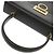 Borsa a mano in pelle 2-Way Gancini Salvatore Ferragamo Nero - vista 8