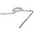 Collana Cartier C Heart 18KWG in oro bianco e diamanti D'oro - vista 8