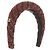 Fascia per capelli Chanel Coco Mark in tweed rosso