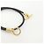 Bracciale Charm Glenan Double Tour Hermès Nero - vista 3