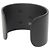 Hermes Hermès Collier de Chien Bangle in alluminio nero - vista 2