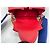 Borsa a tracolla Louis Vuitton Capucines Rosso - vista 12