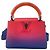 Borsa a tracolla Louis Vuitton Capucines Rosso - vista 2
