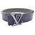 Louis Vuitton Cintura LV Line Belt Nero Cachi