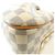Borsa a tracolla Louis Vuitton Damier Azur Siracusa MM Bianco Blu - vista 3