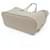 Borsa Louis Vuitton Monogram Empreinte Neverfull MM Beige Grigio - vista 2