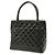 Borsa Tote Chanel Matelassé Coco Mark Reissue Nero - vista 3