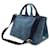Borsa Tote Prada Canapa Denim Blu - vista 3