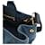 Borsa Tote Prada Canapa Denim Blu - vista 7