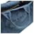 Borsa Tote Prada Canapa Denim Blu - vista 8