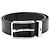 Cinturón Louis Vuitton Taiga Pont Neuf 35MM Negro